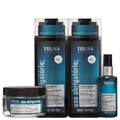 Kit TRUSS Uso Obrigatório Força e Brilho (4 Produtos)