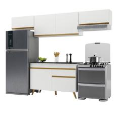 Armário de Cozinha Compacta 260cm Veneza Multimóveis V3697