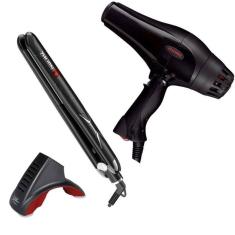 Secador Ergo Fire 2000W 220V+ Prancha X1 250º Zhorn+ Suporte