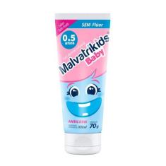 Gel Dental Infantil Malvatrikids Baby sem Flúor com Xilitol 70g - Malv