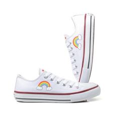 Tenis All Lgbt Clássico Star Super Lançamento 979Te, Branco, 38