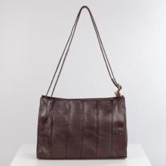 Bolsa de couro com recortes Barbara-Feminino