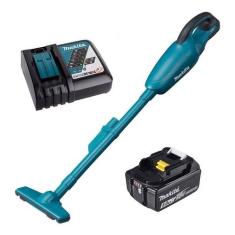 Aspirador De Pó Dcl180z Makita Com Carregador + Bateria 5ah