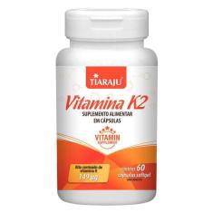Vitamina K2 149Mcg Com 60 Cápsulas Sofgel Tiaraju