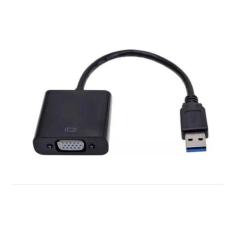 Placa De Vídeo Externa Adaptador Usb Vga 3.0 Via Cabo Usb