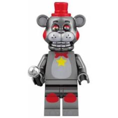 Boneco Blocos De Montar Freddy Five Nights At Freddy