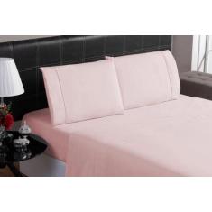 Jogo De Lençol Super King 400 Fios 3 Peças 100% Algodão - SHEIK BORDAD