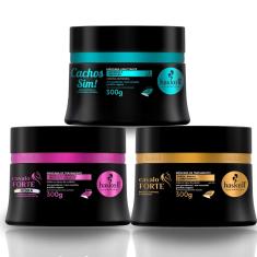 Cronograma Capilar Haskell Cabelos Cacheados 300g