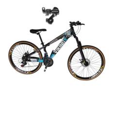 Bicicleta Aro 26 Vikingx Tuff 25 Cambio Shimano Traseiro 21v Mtb Freer