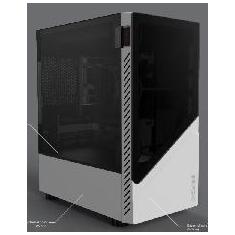 Gabinete Gamer Set White Ghost - Lateral Em Vidro - Pcyes - Gswgpbr