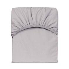 Lençol Avulso Casal Padrão Slim Com Elástico Percal 200 Fios - Cinza