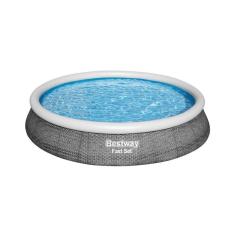 Imagem de Kit Piscina Fast Set 7.340L + Bomba + Filtro - BESTWAY