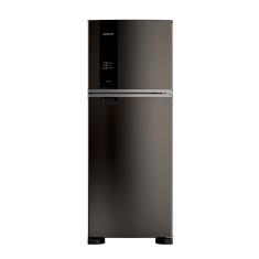 Geladeira Duplex Frost Free 461 Litros A+++ Black Inox Com Tecnologia Turbo Control e Fresh Box BRM56FE