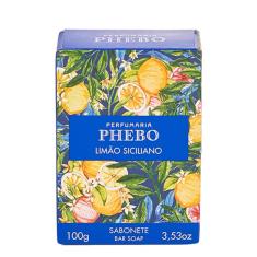 Sabonete em Barra Phebo Mediterrâneo Limão Siciliano 100g