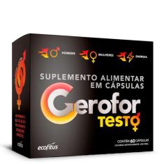 Suplemento Alimentar Gerofor Testo 60 Cápsulas - Ecofitus