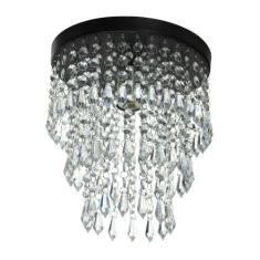 Lustre De Cristal Acrilico Manucrillic Preto Maravilhoso - MARRYLUZ