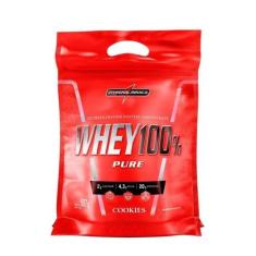 Whey Protein 100% Pure - 900g - Refil - Integral Médica - integralmédi