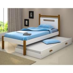 Cama Solteiro Helo com Auxiliar