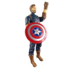 Boneco Action Figure Vingadores Capitão America Fala 29Cm 3