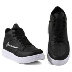 Tenis Botinha de Academia Feminina Cano Alto Esportiva Fitness Super L