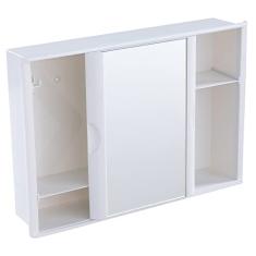 Armario Banheiro Astra 28.4 x 40.8 x 9.5 Branco c/Porta de Correr A21