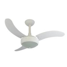 Ventilador de Teto Infinity Lux Branco 3 Pás MDF Branco 110V 2003