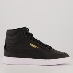 Tênis Puma Shuffle Mid BDP Feminino Preto, 38