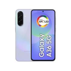 Smartphone Samsung Galaxy A36 128GB 5G 6GB RAM Violeta 6,7" Câm. Tripl