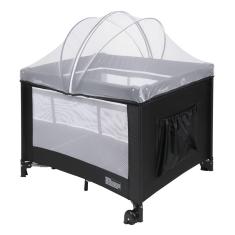 Berço Portátil Burigotto Serenata Desmontável Até 15kg Black Preto