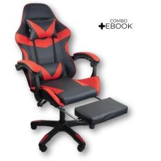 Cadeira Gamer Stillus Ergonômica Com Apoio Para Os Pés com Ebook - Ofi