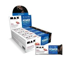 Power protein bar 12un x 41g morango fonte de proteinas