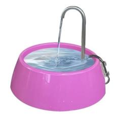 Fonte Bebedouro Gatos Cães Automático Little Bivolt 1l (Rosa)