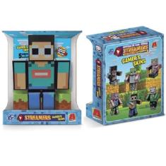 Boneco Streamers George 35CM Minecraft ALGAZARRA