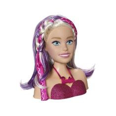 Boneca Barbie Styling Head Faces - Com Acessórios Pupee