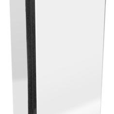 Lixeira Inox Quadrada 100 Litros Com Aro Inox