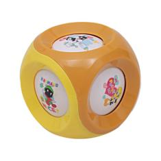 Chocalho Cubinho Bebê Estimula Habilidades Motoras Auditivas