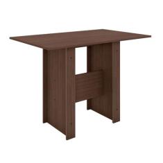 Mesa de Jantar 4 Lugares Milano Poliman Móveis, Amêndoa
