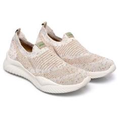 Tênis Ortopédico Mironneli Green Sustentável Cru Nude-Feminino