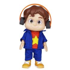 Boneco JP, Baby Brink, 14 Frases, 32 cm, Modelo: 1056, Cor: Multicor