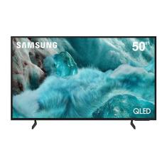 Smart TV QLED 50” 4K Samsung QN50Q7FAAGXZD, Vision AI, Processador com AI, Xbox Cloud Gaming, Controle por Gestos, Art Store, Alexa, Wi-Fi e Bluetooth