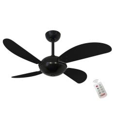 Ventilador Volare Fly Off Preto 220V E Controle Remoto