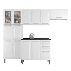 Armário Cozinha Itatiaia De Aço 13 Portas 2 Gavetas Branco