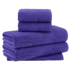 Buddemeyer Jogo de Toalhas Hannah Intense Air Banhão Roxo 5 peças