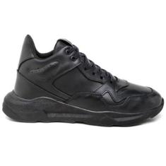 Tênis Chunky Snekeaer Couro Cano Medio Confortavel Ranclafe-Unissex