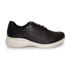 Tênis Usaflex Feminino Couro Casual AB6414-Feminino