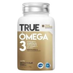 Kit 2X: Ômega 3 com Vitamina E 1000mg True Source 180 Cápsulas