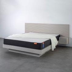 Colchão Queen CabeCasa MadeiraMadeira Ethos Espuma Viscoelástica 158x198x22 Grafite/Cinza Mescla