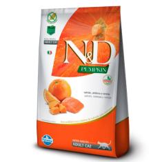 Ração N&D Pumpkin Gatos Adultos Salmão, Abóbora e Laranja 400g