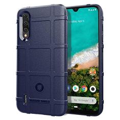 XIAOMI Capa para Mi A3, sensação macia, proteção total, anti-arranhões e impressões digitais + capa de celular resistente a arranhões para XIAOMI Mi A3