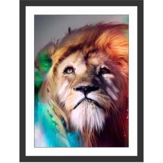 Quadro Decorativo Abstrato Salas Quartos Decorações Com Moldura - Vita